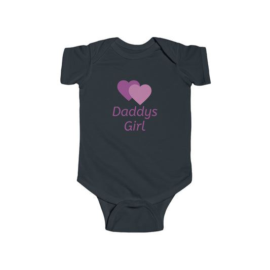 Personalize Infant Bodysuit — Daddys Girl Name Newborn Onesie