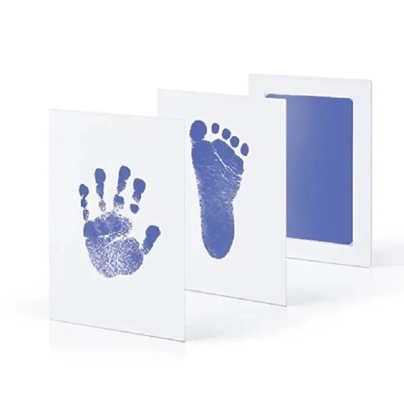 2/4pc Baby Handprint Footprints Ink Pads Safe Non-toxic