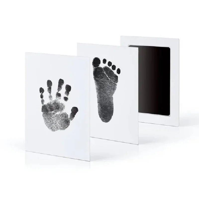 2/4pc Baby Handprint Footprints Ink Pads Safe Non-toxic