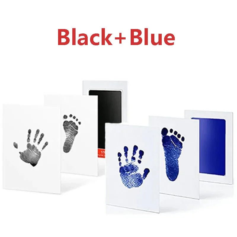 2/4pc Baby Handprint Footprints Ink Pads Safe Non-toxic