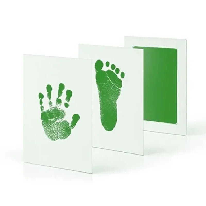 2/4pc Baby Handprint Footprints Ink Pads Safe Non-toxic