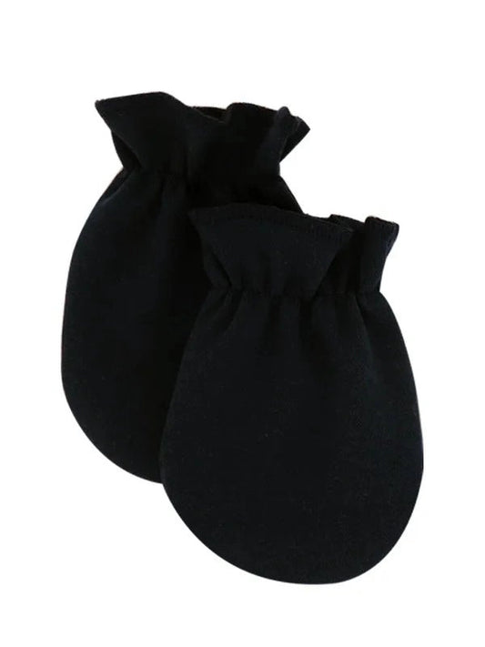 2pc 1pair Baby Anti-scratch Gloves Single-layer Baby Mittens