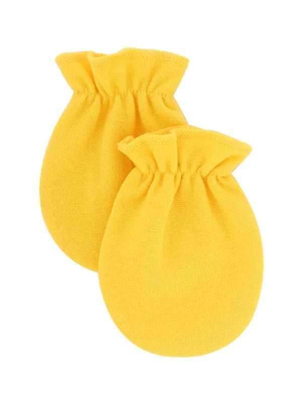 2pc 1pair Baby Anti-scratch Gloves Single-layer Baby Mittens