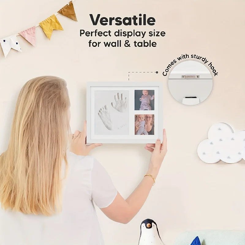 Baby Hands and Footprints Clay mold Photo Frame - Hands & Toes