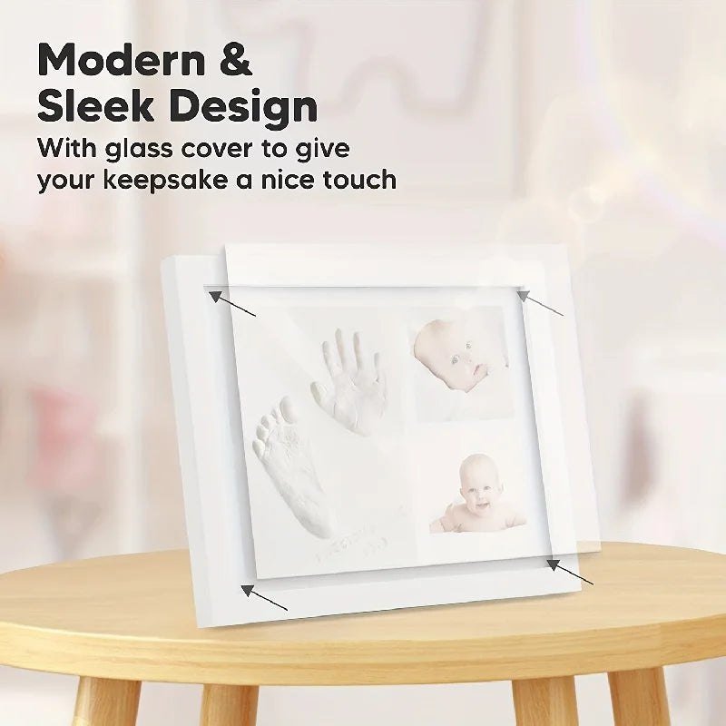 Baby Hands and Footprints Clay mold Photo Frame - Hands & Toes