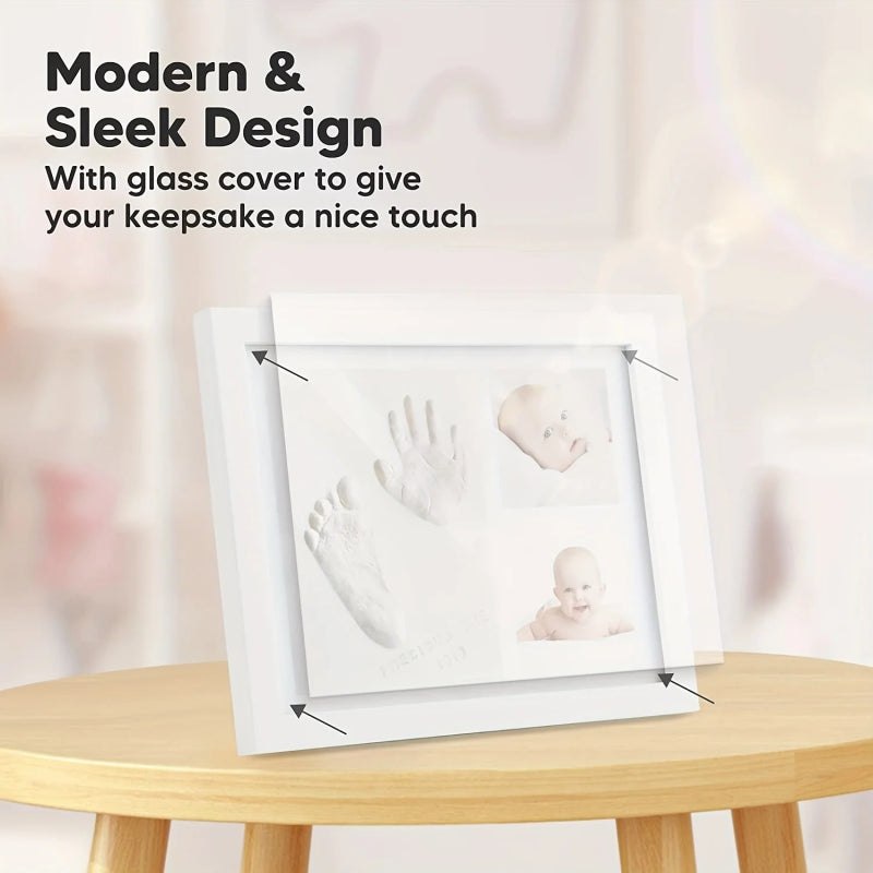 Baby Hands and Footprints Clay mold Photo Frame - Hands & Toes