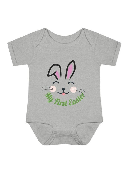 Hands&Toes Rabbit Ears 'My First Easter' Onesie - Hands & Toes
