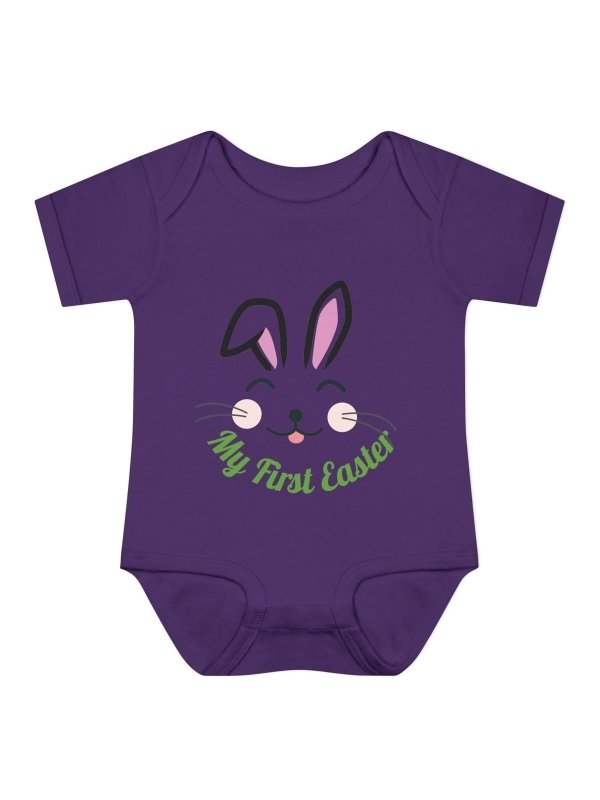 Hands&Toes Rabbit Ears 'My First Easter' Onesie - Hands & Toes