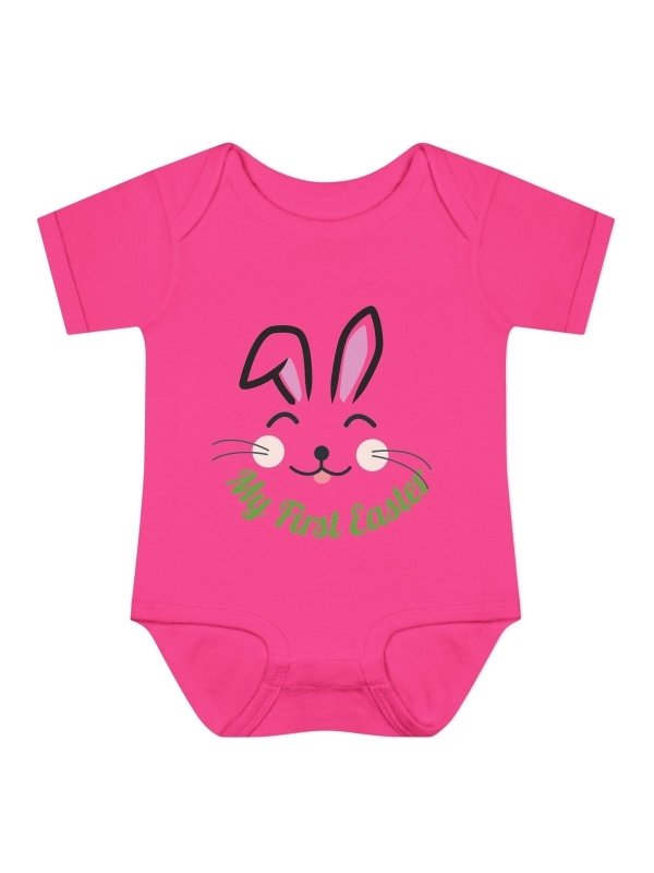 Hands&Toes Rabbit Ears 'My First Easter' Onesie - Hands & Toes
