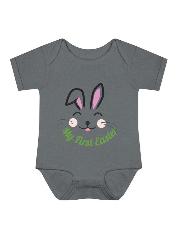 Hands&Toes Rabbit Ears 'My First Easter' Onesie - Hands & Toes