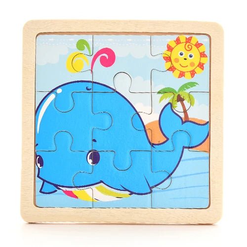 1PCS 3D Paper Jigsaw Puzzles for Children Kids Toys