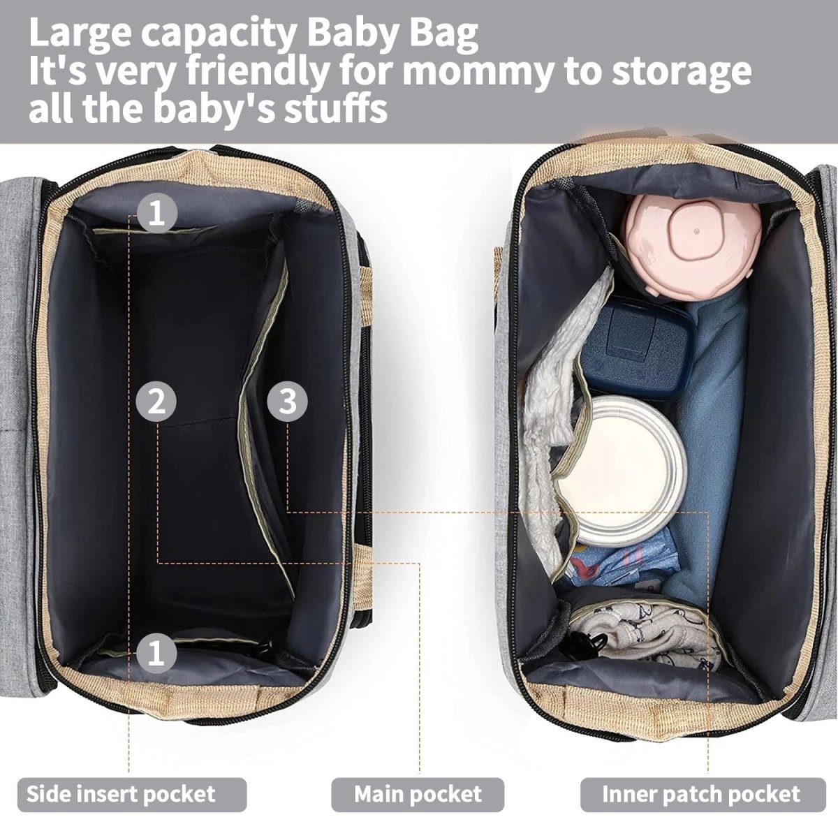 Young Fashion LAND Baby Diaper Bag