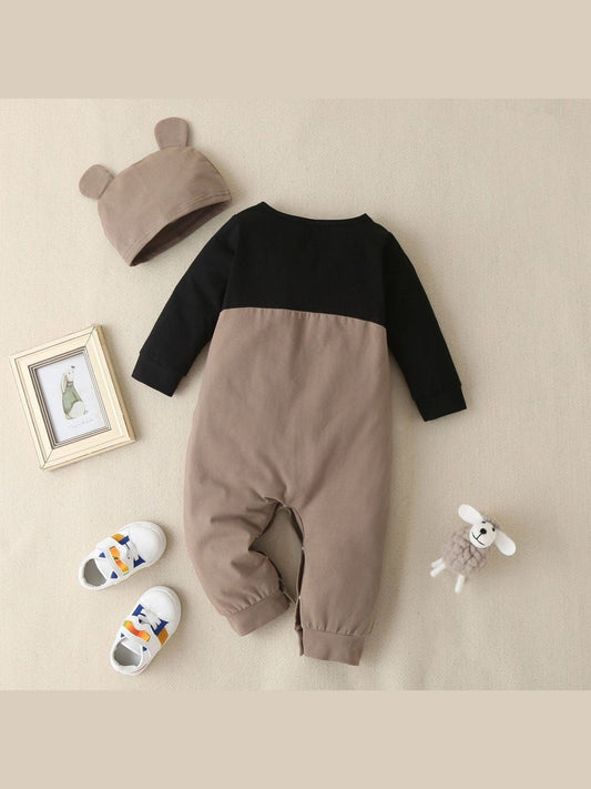 Newborn Cotton Long-sleeved One-piece Romper