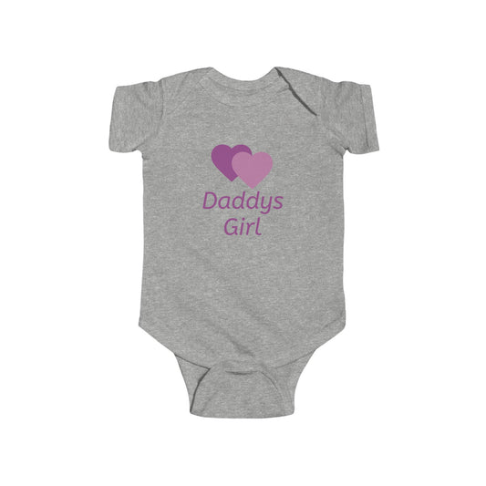 Personalize Infant Bodysuit — Daddys Girl Name Newborn Onesie