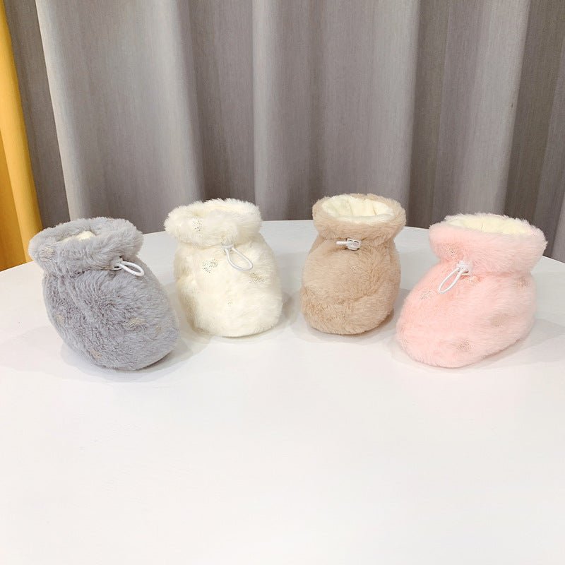 Autumn, Winter Baby Thick Warm Cotton Shoes