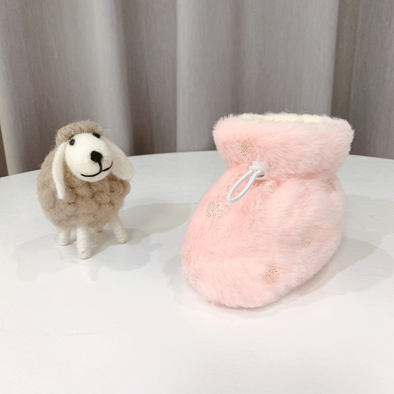Autumn, Winter Baby Thick Warm Cotton Shoes