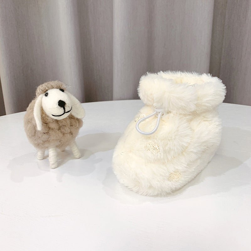 Autumn, Winter Baby Thick Warm Cotton Shoes
