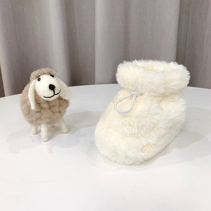 Autumn, Winter Baby Thick Warm Cotton Shoes