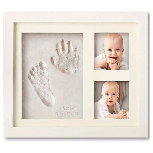 Baby Hands and Footprints Clay mold Photo Frame - Hands & Toes