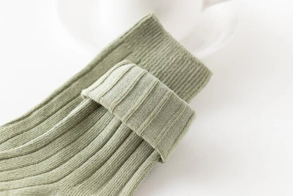 Baby Socks Newborn Kids Infant Girls Boys Knee High Sock Toddler Girl Solid Cotton Stripe Plain Long Sock For 0-3 Years Children