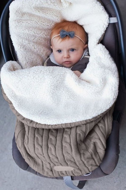 Baby Stroller Sleeping Bag Winter Body Keep Warm - Hands & Toes