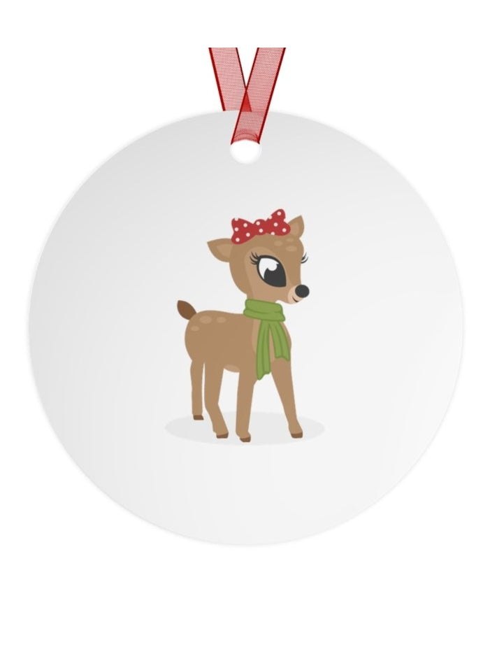 Babys 1st Christmas Metal Ornaments-YEAR2023