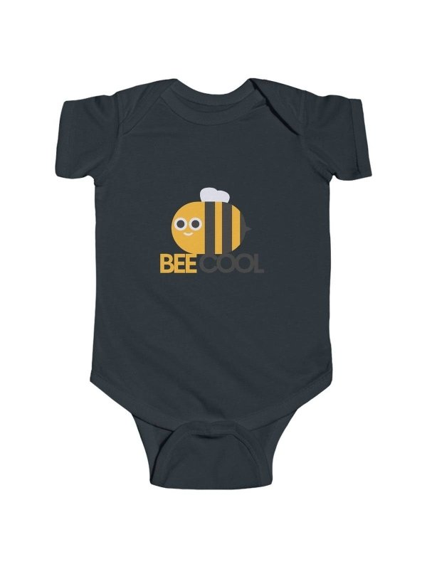 Bee Cool Infant Bodysuit, Cute Baby Outfit, Newborn Gift, Funny Baby Clothes, Swaddle Essential, Baby Shower Present