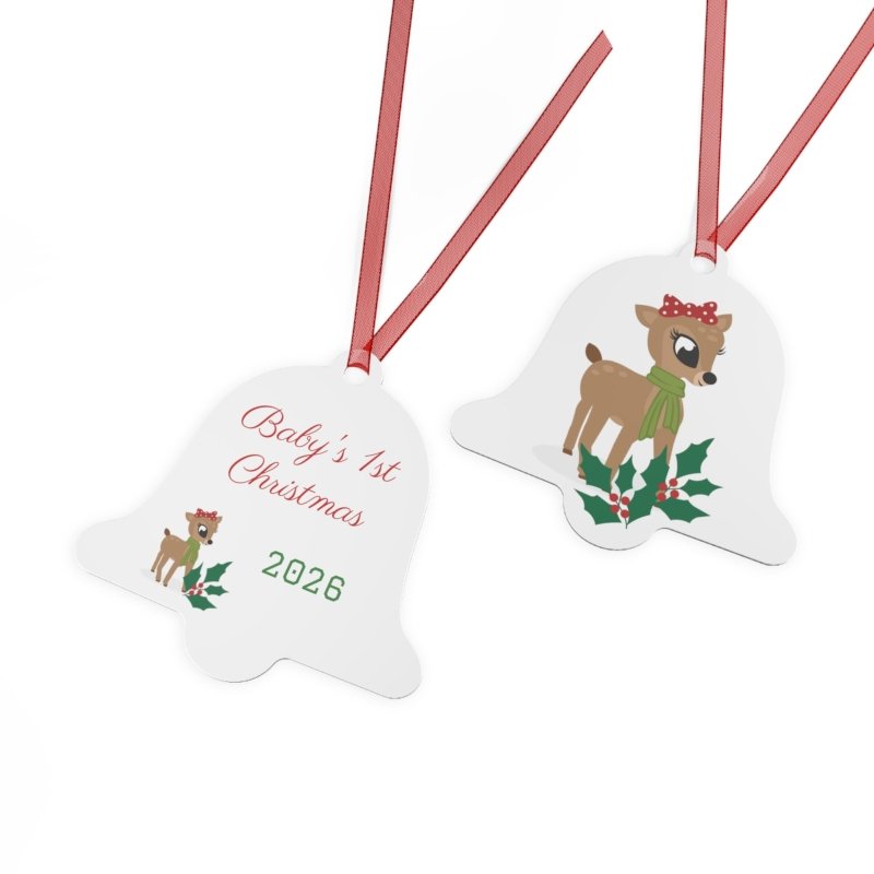 Christmas Reindeer Ornament - Hands & Toes