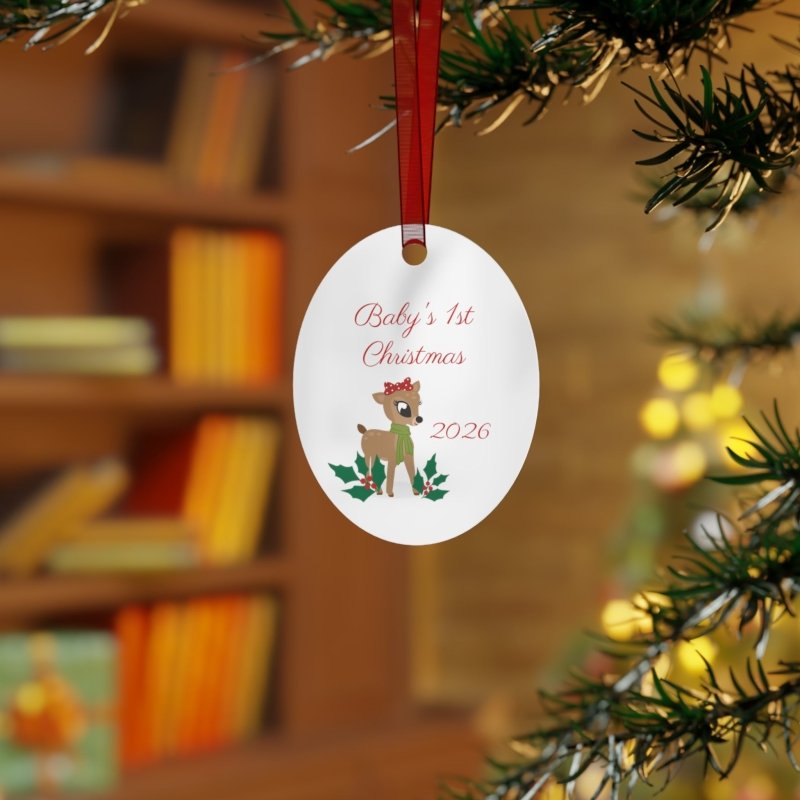 Christmas Reindeer Ornament - Hands & Toes