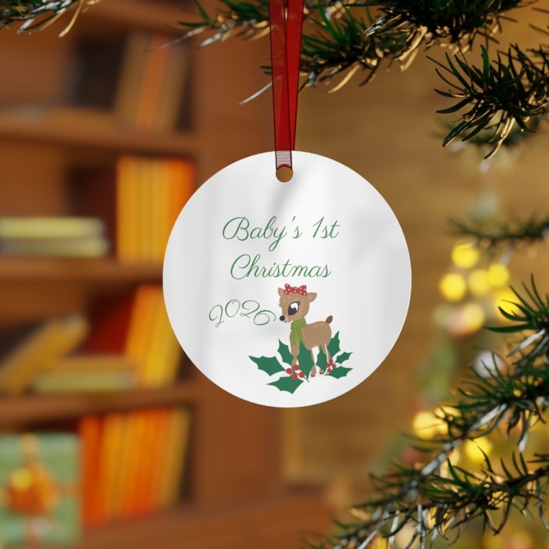 Christmas Reindeer Ornament - Hands & Toes