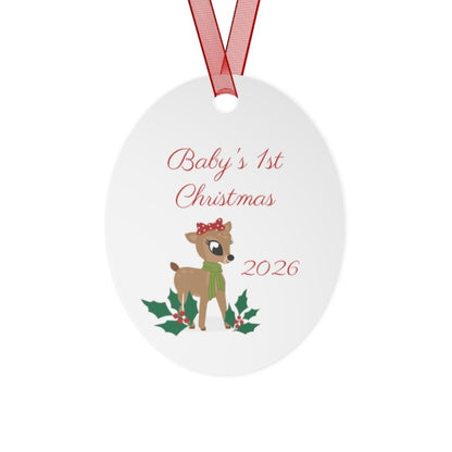 Christmas Reindeer Ornament - Hands & Toes