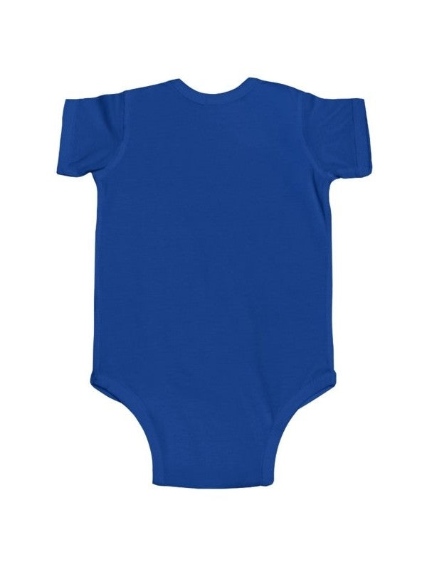 Little Brother Infant Bodysuit – Cute Blue Dolphin Baby Onesie - Hands & Toes