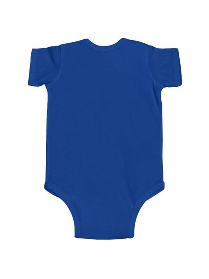 Little Brother Infant Bodysuit – Cute Blue Dolphin Baby Onesie - Hands & Toes
