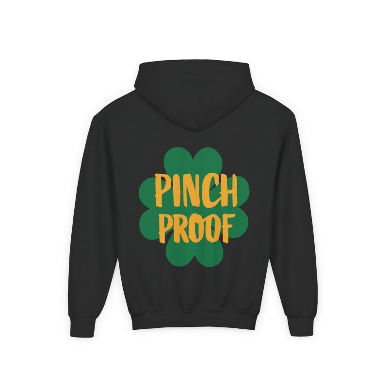 Lucky Girl Youth Hoodie — Shamrock St. Patrick’s Day Pullover - Hands & Toes