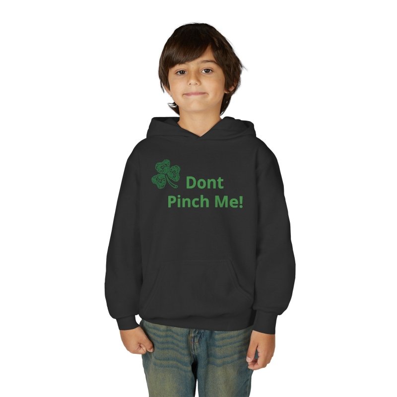 Lucky Girl Youth Hoodie — Shamrock St. Patrick’s Day Pullover - Hands & Toes