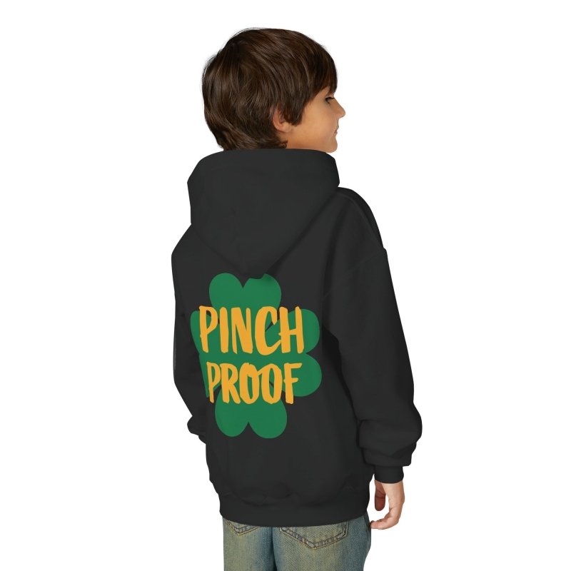 Lucky Girl Youth Hoodie — Shamrock St. Patrick’s Day Pullover - Hands & Toes