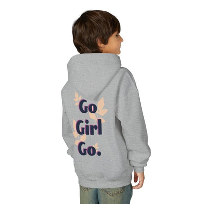 Lucky Girl Youth Hoodie — Shamrock St. Patrick’s Day Pullover - Hands & Toes