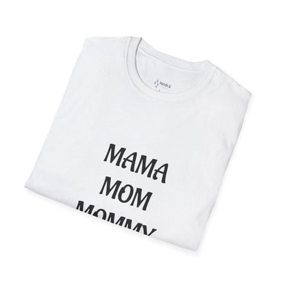 Mama Mom Mommy Bruh T-Shirt — Funny Mother's Day Casual Tee for Moms - Hands & Toes