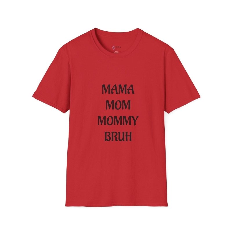 Mama Mom Mommy Bruh T-Shirt — Funny Mother's Day Casual Tee for Moms - Hands & Toes