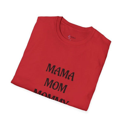 Mama Mom Mommy Bruh T-Shirt — Funny Mother's Day Casual Tee for Moms - Hands & Toes