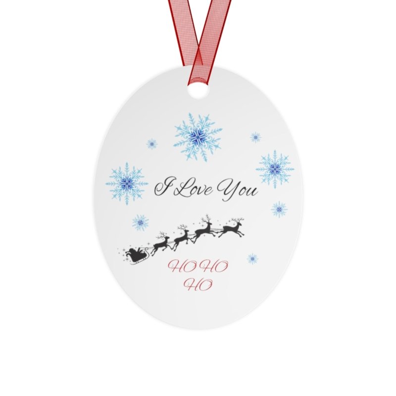 Merry Christmas Mama and Papa Ornament