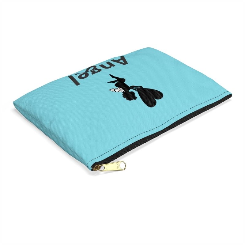 Personalizable Accessory Pouch Cute Heart Angel Accessory Bag, Gift for Kids & Loved Ones - Hands & Toes