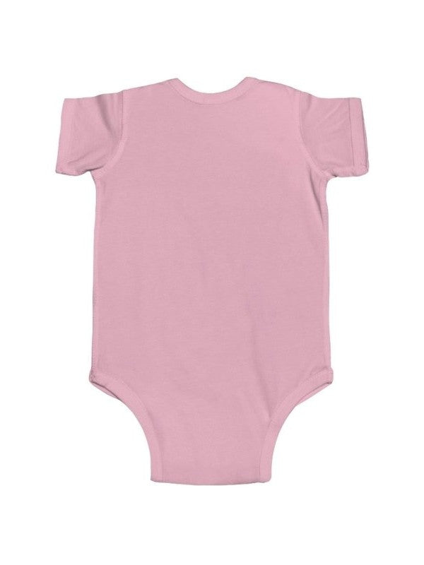 Personalize Girls Infant Bodysuit — Girls Name Heart Newborn Onesie - Hands & Toes
