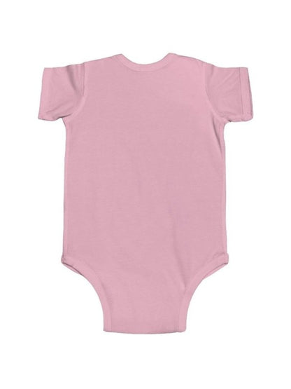 Personalize Girls Infant Bodysuit — Girls Name Heart Newborn Onesie - Hands & Toes