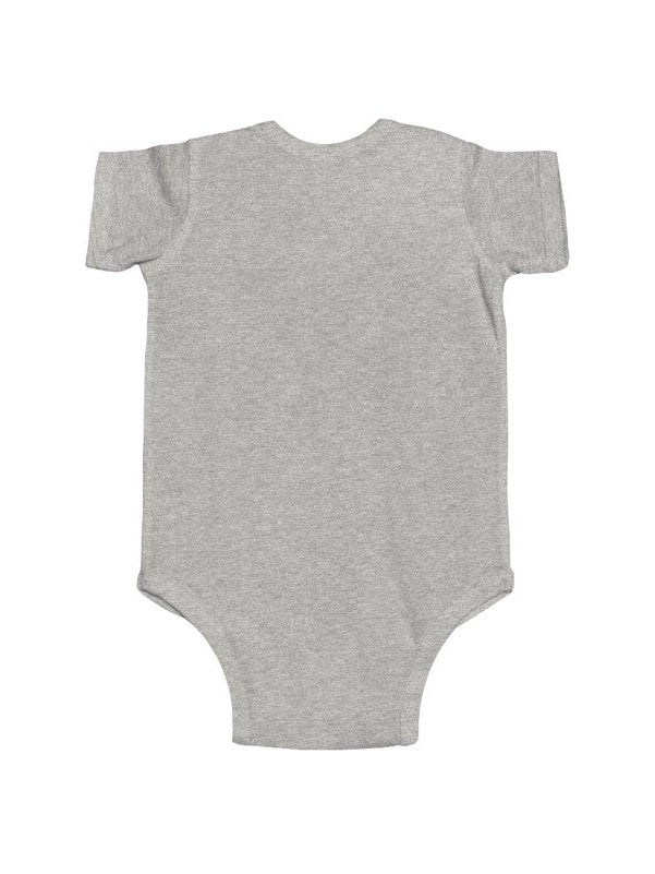 Personalize Girls Infant Bodysuit — Girls Name Heart Newborn Onesie - Hands & Toes