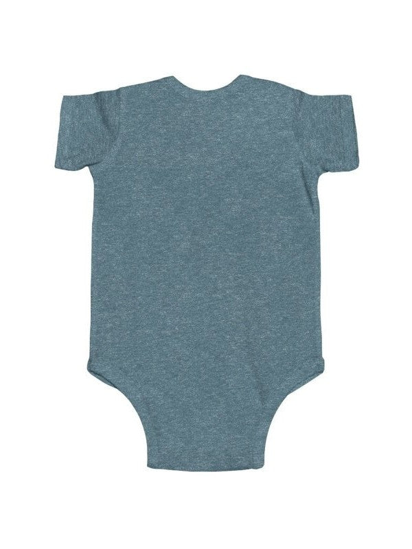 Personalize Girls Infant Bodysuit — Girls Name Heart Newborn Onesie - Hands & Toes