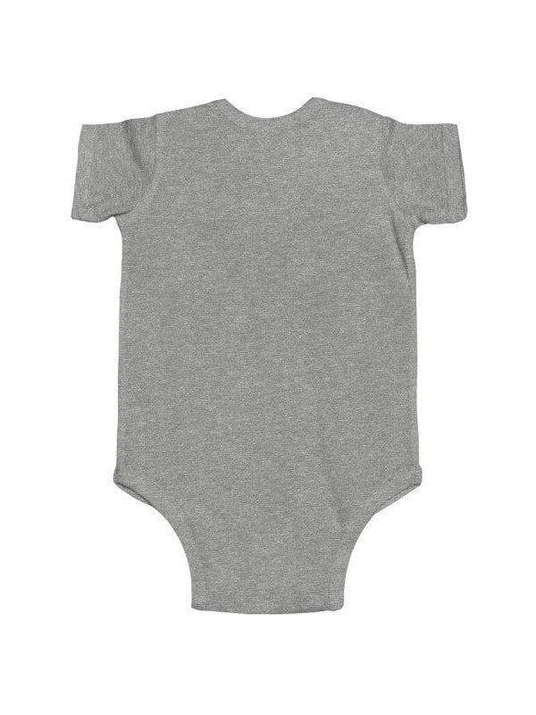 Personalize Girls Infant Bodysuit — Girls Name Heart Newborn Onesie - Hands & Toes