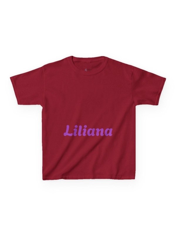 toddler Kids Tee — Personalized Script Name Shirt