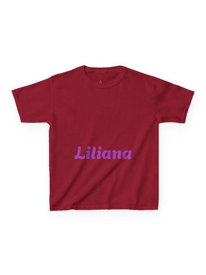 toddler Kids Tee — Personalized Script Name Shirt