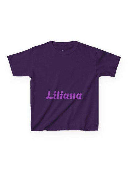 toddler Kids Tee — Personalized Script Name Shirt